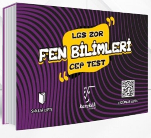 LGS Zor Fen Bilimleri Cep Test Karekök Yayınları