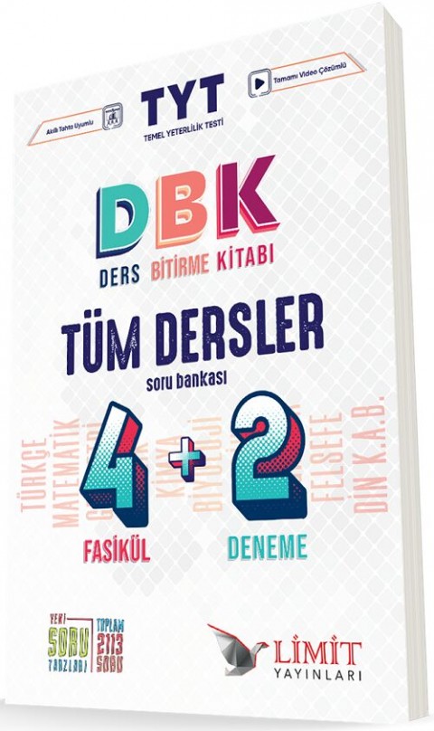 Limit TYT Tüm Dersler 4+2 Soru Bankası Limit Yayınları
