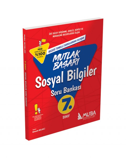 MB 7. Sınıf Sosyal Bilgiler Soru Bankası Muba Yayınları