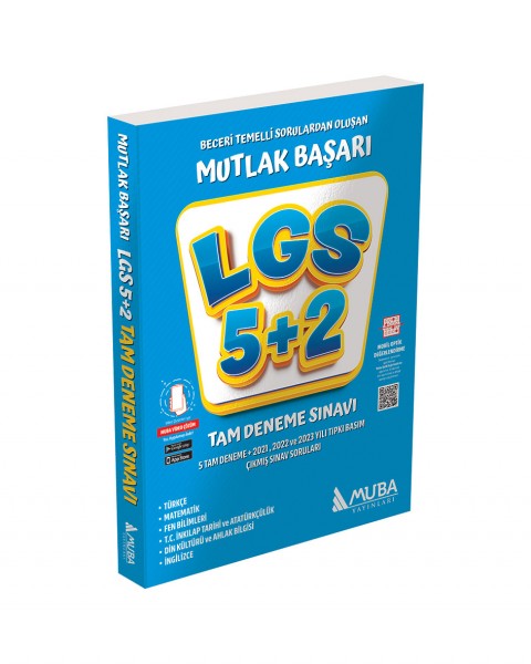 MB 8.Sınıf 5 + 2 Deneme Sınavı Muba Yayınları