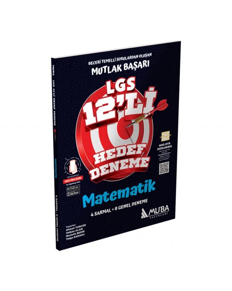MB 8.Sınıf Matematik 12 Li Hedef Deneme Muba Yayınları