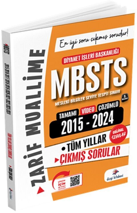 MBSTS Konularına Göre Tasnif Edilmiş 2015 - 2024 Tüm Yıllar Orijinal Video Çözümlü Çıkmış Sınav Soruları Dizgi Kitap Yayınları