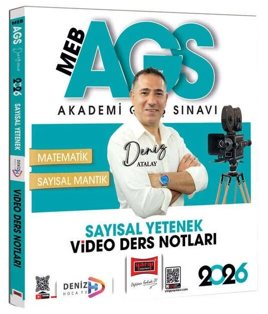 MEB-AGS Sayısal Yetenek Video Ders Notları - Deniz Atalay Yargı Yayınları