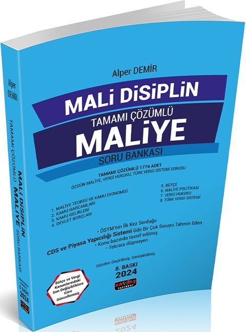 Mali Disiplin Maliye Soru Bankası Savaş Yayınevi