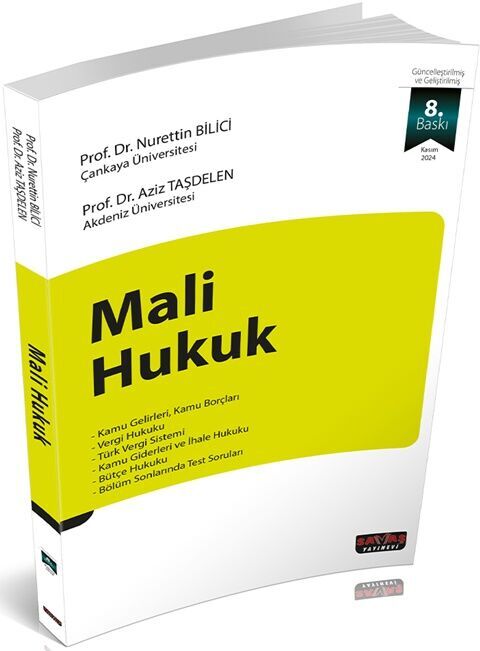 Mali Hukuk Savaş Yayınevi