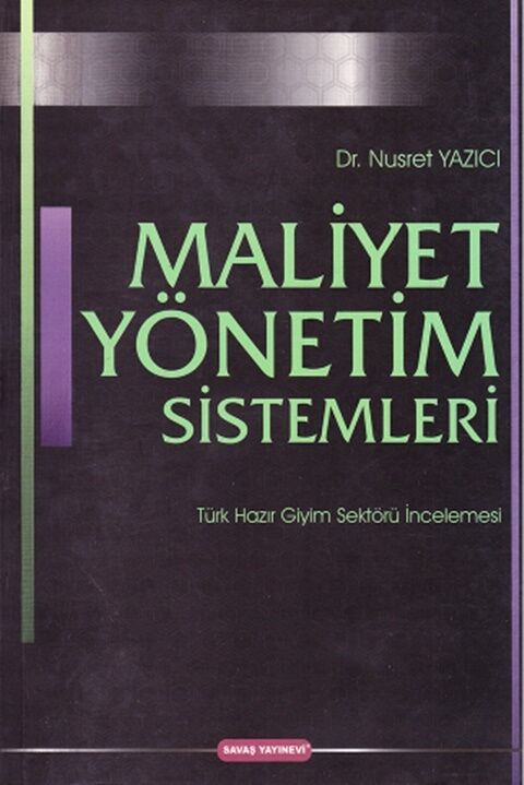 Maliyet Yönetim Sistemleri Savaş Yayınevi