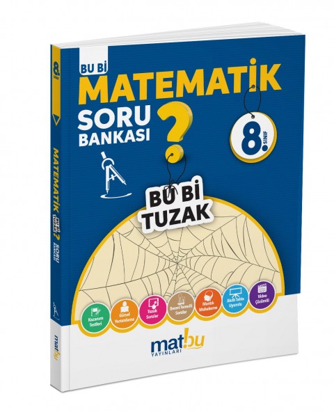 Matbu 8. Sınıf LGS Sınıf Matematik Soru Bankası - Bu Bi Tuzak Matbu Yayınları