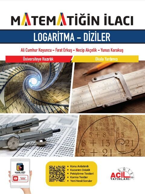 Matematiğin İlacı TYT Matematik Logaritma Diziler Acil Yayınları