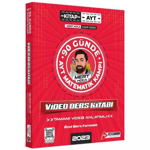 AYT 90 Günde Matematik Kampı Video Ders Kitabı Mert Hoca Yayınları