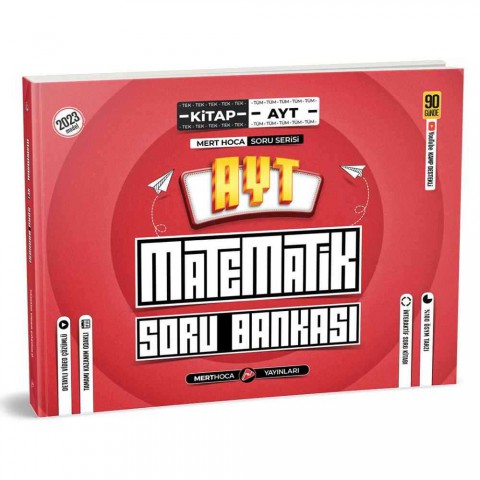 Mert Hoca 2023 AYT Matematik Soru Bankası EKO Mert Hoca Yayınları