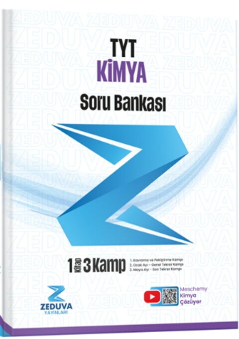 Kimya TYT Kimya 1 Kitap 3 Kamp Soru Bankası Zeduva Yayınları