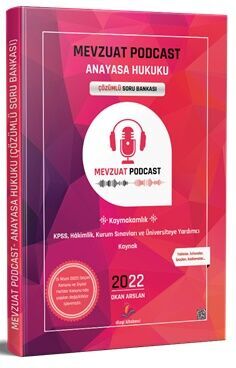 Mevzuat Podcast Anayasa Hukuku Soru Bankası Dizgi Kitap Yayınları