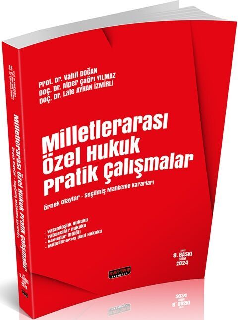Milletlerarası Özel Hukuk Pratik Çalışmalar Savaş Yayınevi