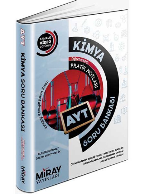 AYT Kimya Tamamı Video Çözümlü Soru Bankası Miray Yayınları