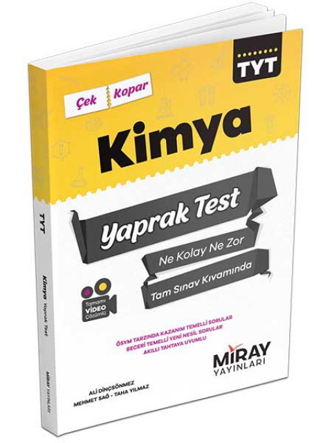 TYT Kimya Yaprak Test Miray Yayınları
