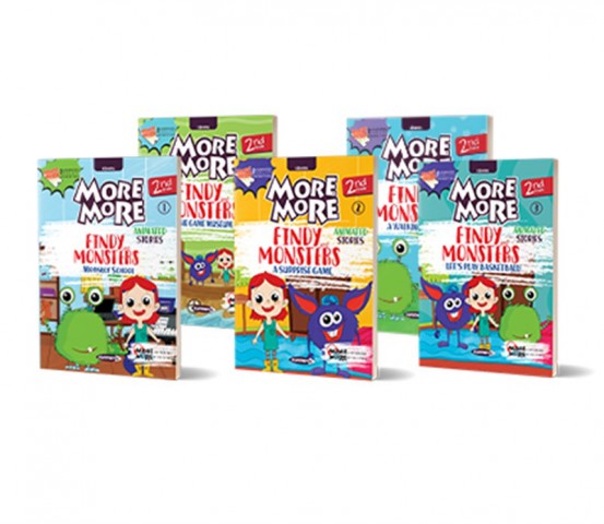 More More 2. Sınıf İngilizce 5 li Hikaye Seti