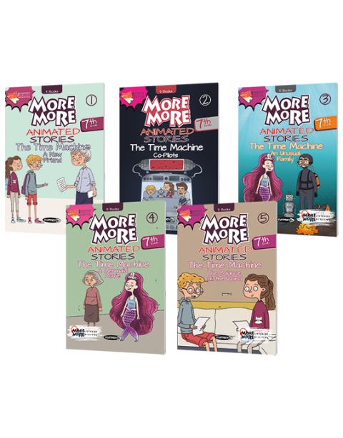 More & More 7 Animated Stories – The Time Machine Kurmay Yayınları