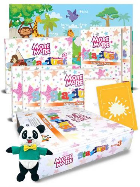 More&More English Preschool Stardust Level 3 (Öğretmen Seti + 3'Lü Kitap Seti)