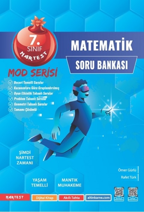 Nartest 7. Sınıf Mod Matematik Soru Bankası Nartest Yayınları