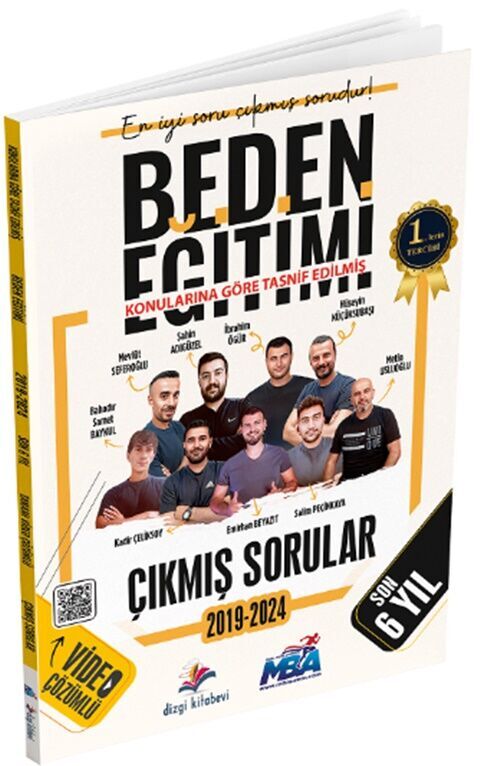 ÖABT Beden Eğitimi Öğretmenliği Son 6 Yıl Konularına Göre Çıkmış Sorular Dizgi Kitap Yayınları
