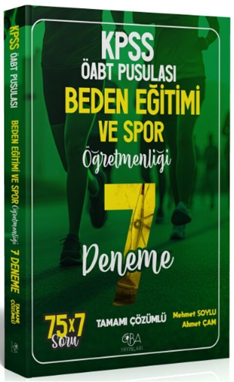 ÖABT Beden Eğitimi ve Spor Öğretmenliği 7 Deneme Çözümlü CBA Yayınları