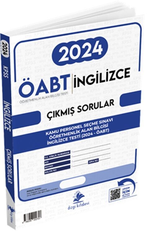 ÖABT İngilizce Sınavı Tek Fasikül Orijinal Çıkmış Sorular Dizgi Kitap Yayınları
