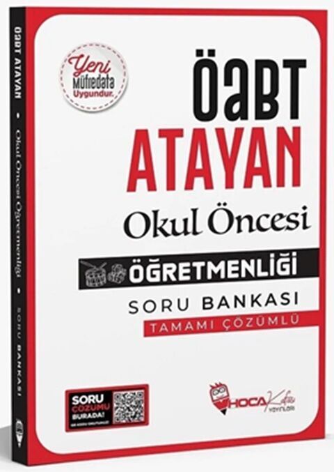 ÖABT Okul Öncesi Öğretmenliği Soru Bankası Hoca Kafası Yayınları
