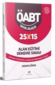 ÖABT Sosyal Bilgiler Öğretmenliği 25 Deneme Dizgi Kitap Yayınları