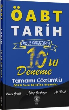 ÖABT Tarih 10 lu Deneme Dizgi Kitap Yayınları