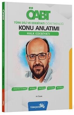 ÖABT Türk Dili ve Edebiyatı Halk Edebiyatı Konu Anlatımı Türkçecim TV Yayınları