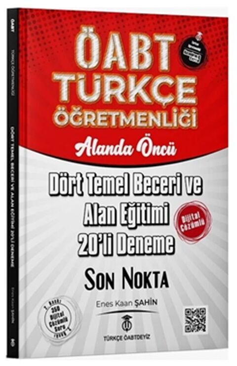 ÖABT Türkçe Dört Temel Beceri ve Alan Eğitimi 20 Deneme Türkçe Öabtdeyiz