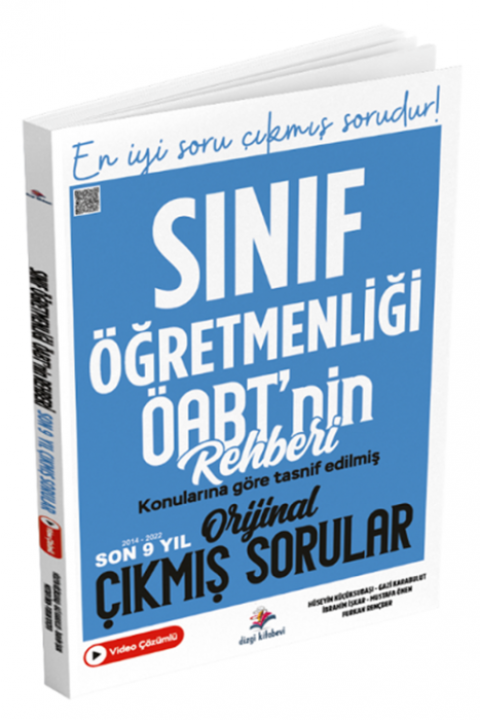 ÖABT Sınıf Öğretmenliği Konularına Göre Tasnif Edilmiş Son 11 Yıl Orijinal Video Çözümlü Çıkmış Sınav Soruları Dizgi Kitap Yayınları