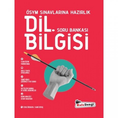 ÖSYM Sınavlarına Hazırlık Dil Bilgisi Soru Bankası Kafa Dengi Yayınları