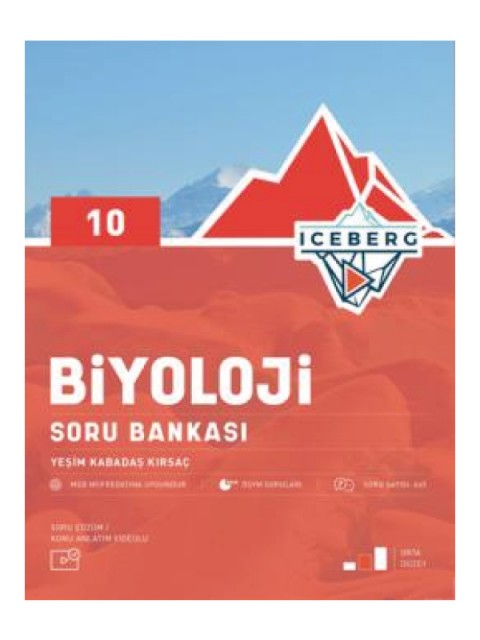 Okyanus 10. Sınıf Iceberg Biyoloji Soru Bankası Okyanus Yayınları