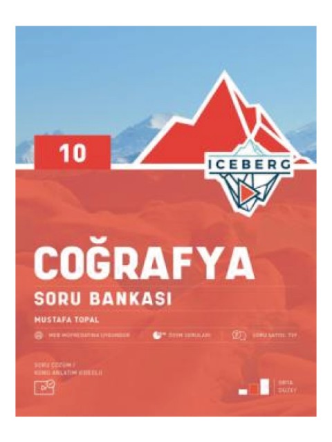 Okyanus 10. Sınıf Iceberg Coğrafya Soru Bankası Okyanus Yayınları