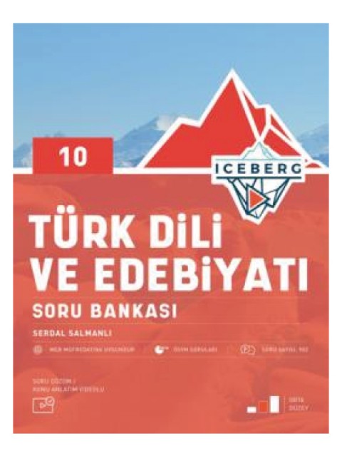 Okyanus 10. Sınıf Iceberg Türk Dili ve Edebiyatı Soru Bankası Okyanus Yayınları
