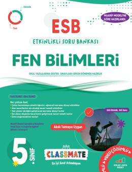 Okyanus 5. Sınıf Classmate (ESB) Fen Bilimleri Etkinlikli Soru Bankası Okyanus Yayıncılık