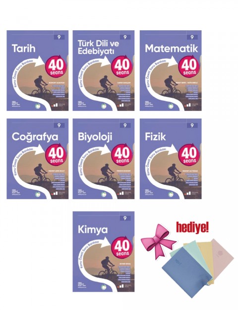 Okyanus 9. Sınıf Tüm Dersler 40 Seans Seti 7 Kitap Okyanus Yayınları