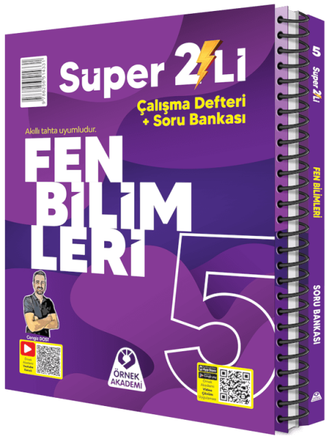 Örnek Akademi 5. Sınıf Süper İkili Fen Bilimleri Seti Örnek Akademi Yayınları