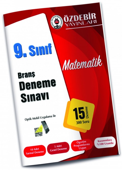 Özdebir 9. Sınıf Matematik Branş Deneme Özdebir Yayınları