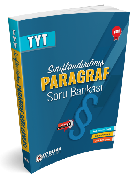 YKS TYT AYT Paragraf Soru Bankası ​Özdebir Yayınları