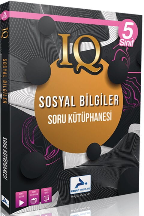 Paraf 5. Sınıf Sosyal Bilimler IQ Soru Bankası Paraf Yayınları