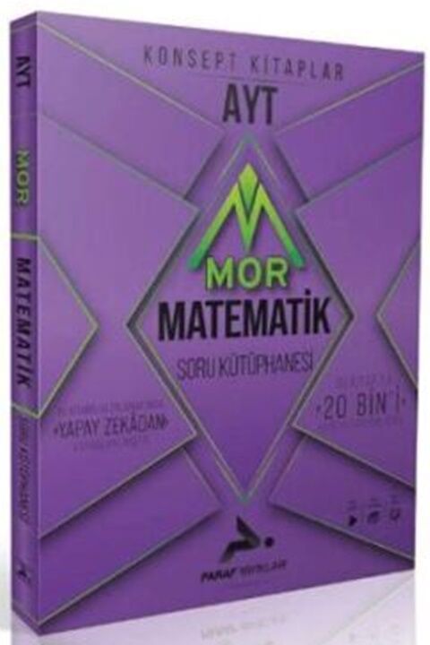 Paraf AYT Mor Matematik Soru Kütüphanesi Paraf Yayınları