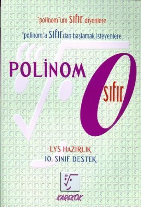 Polinom Sıfır Karekök Yayınları