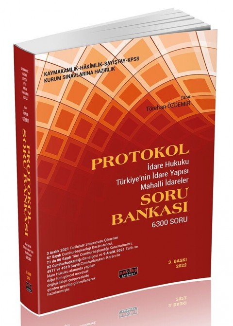 Protokol Soru Bankası Savaş Yayınevi