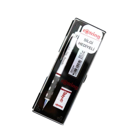 Rotring Okul Seti Versatil + Min Silgi Hediyeli 0.7 mm Beyaz