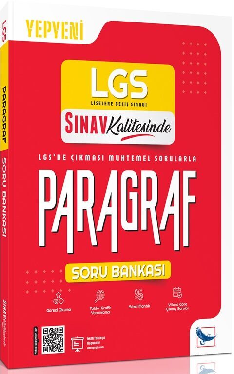 Sınav 8. Sınıf LGS Paragraf Sınav Kalitesinde Soru Bankası Sınav Yayınları
