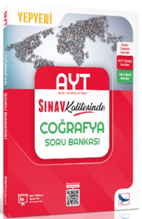 Sınav AYT Coğrafya Sınav Kalitesinde Soru Bankası Sınav Yayınları