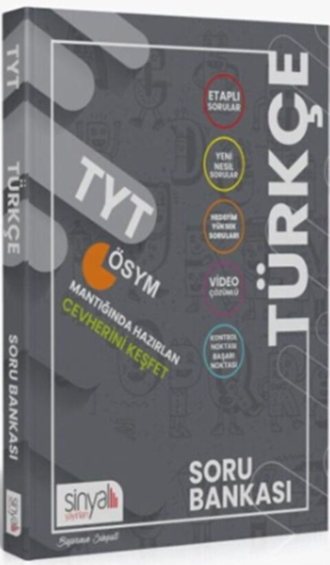 Sinyal TYT Türkçe Soru Bankası Sinyal Yayınları