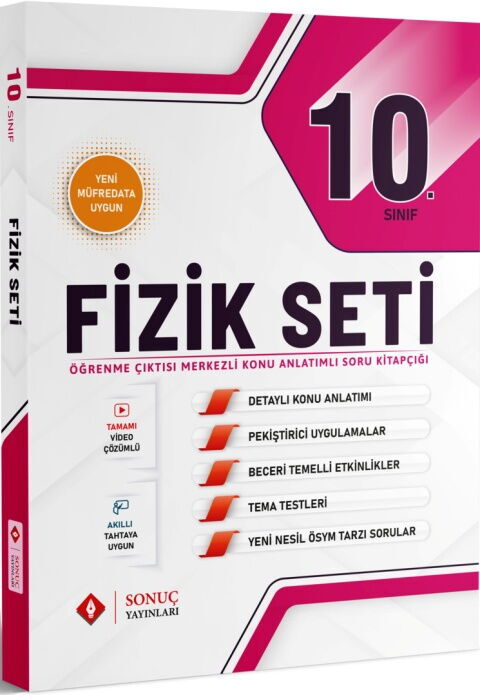 Sonuç 10. Sınıf Fizik Seti Sonuç Yayınları